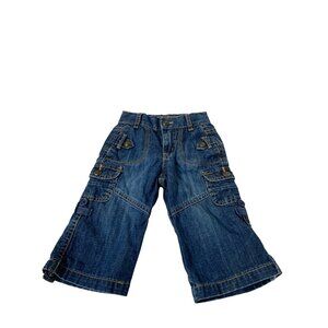 The Childrens Place Girls Infant Baby Size 12 months pull on Jeans blue Denim Ca